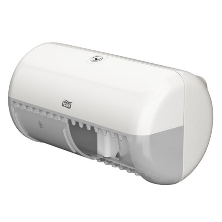 Distributeur de papier toilette en rouleaux mini Tork Elevation - Système T4 1 pièce