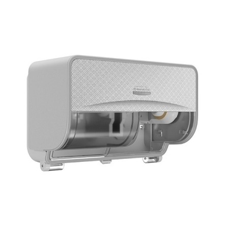 Kimberly-Clark Professional ICON Standard Toilettenpapierspender mit 2 horizontalen Rollen 1 Stück