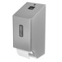 Distributore di carta igienica SanTRAL Plus TTU2E Steel Touch, 2 rotoli 1 pezzo