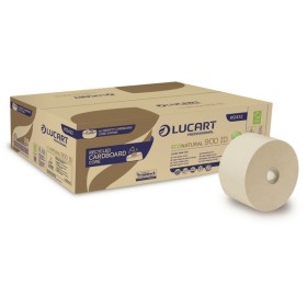 Papier toilette recyclé Lucart EcoNatural 900 ID Mini Jumbo 12 unités