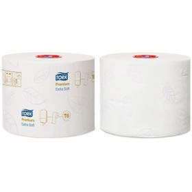 Papier toilette Premium Tork Midi - Système T6 27 Rouleaux
