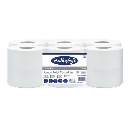 Carta igienica Premium Bulkysoft Mini Jumbo 12 rotoli