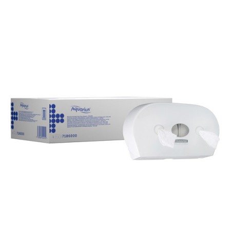 Scott Kimberly-Clark Mini Twin Spender für Mini-Jumbo Toilettenpapier 1 Stück