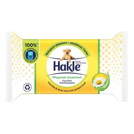 Hakle Pflegende Sauberkeit feuchtes Toilettenpapier 12 Pakete