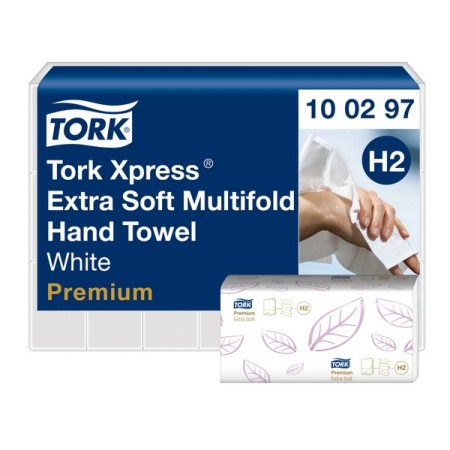 Asciugamano Premium Tork - Sistema H2 2100 fogli (21 x 100)
