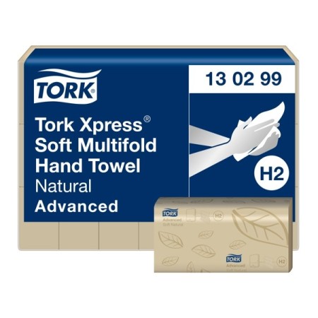 Asciugamano di carta Tork Advanced - Sistema H2 3780 pezzi (21 x 180)