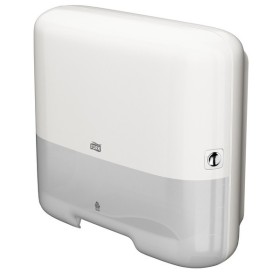 Distributore di asciugamani Tork Mini - piegatura C & V - sistema H3 1 pezzo
