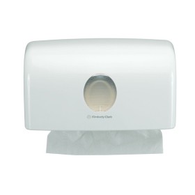 Distributore di asciugamani Kimberly-Clark Aquarius piccolo - piegatura a C e a V 1 pezzo