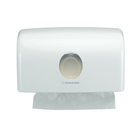 Distributore di asciugamani Kimberly-Clark Aquarius piccolo - piegatura a C e a V 1 pezzo