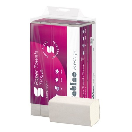 Serviette de luxe Satino Prestige - Système PT2 3000 feuilles (25 x 120)
