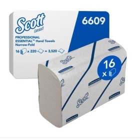 Serviette Scott 3520 Feuilles (16 x 220)