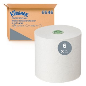 Rouleau d'essuie-mains Kimberly-Clark Kleenex 6 rouleaux