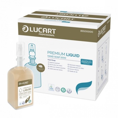Savon liquide Premium Lucart Identity 6 unités