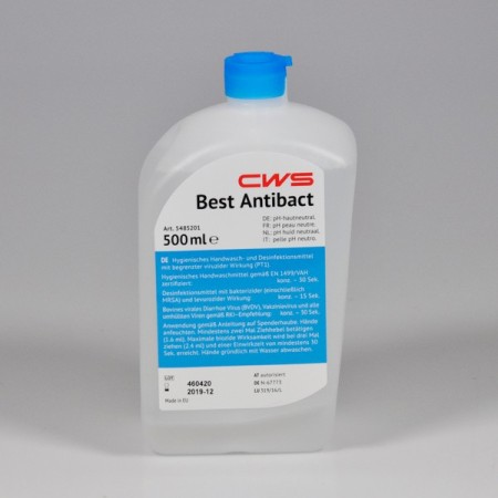 Concentrato di sapone e disinfettante CWS Best Antibact 12 pezzi