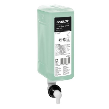 Sapone liquido Katrin Green 6 bottiglie