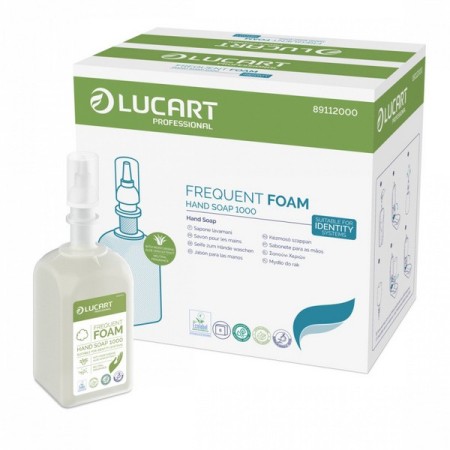 Lucart Mousse à raser fréquente Foam – Identité 6 pièces
