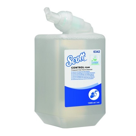 Sapone schiuma Kimberly-Clark Scott Control, confezione da 6