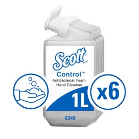 Kimberly-Clark Scott Control Schaumseife antibakteriell 6 Stück