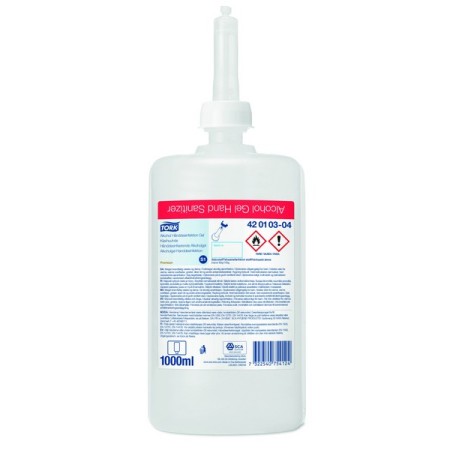 Tork Premium Handdesinfektionsgel – S1 System 6 Flaschen
