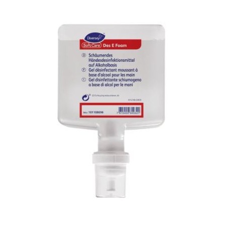 Schiuma disinfettante per le mani Soft Care Des E, confezione da 4