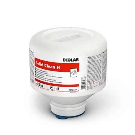 Detersivo per lavastoviglie in blocco Solid Clean H, confezione da 4