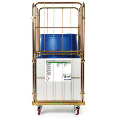 Van Baerle Détergent pour lave-vaisselle en machine Relasafe Drum star dans chariot grillagé 1 conteneur