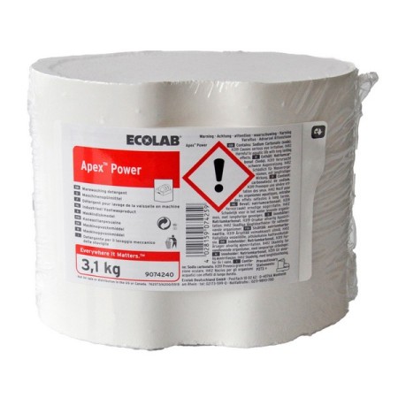 Ecolab Apex Smartpower Power maschinelles Geschirrwaschmittel 4 Stück
