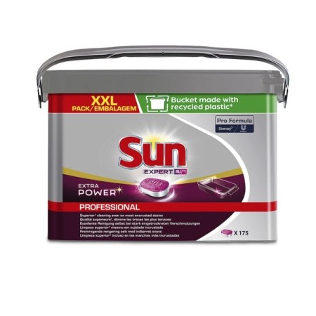 Pastiglie lavastoviglie Sun Professional All in 1 Extra Power 175 pezzi