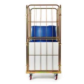 Detersivo per lavastoviglie automatico Topmatic Clean nel carrello a griglia 1 contenitore