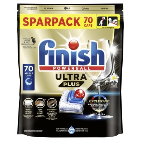 Pastiglie lavastoviglie Finish Ultra Plus 350 pezzi (5 x 70)