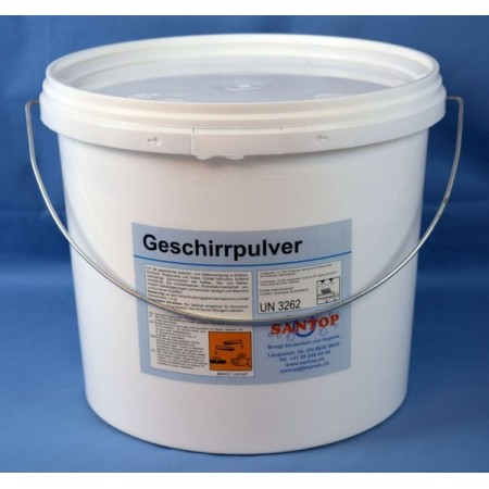 Détergent pour lave-vaisselle Santop en poudre 1 seau