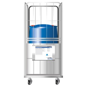 Van Baerle Relasafe Drum sr Klarspüler im Gitterwagen 1 Container