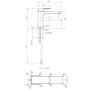 Robinet de lavabo monocommande Villeroy & Boch Subway 3.0