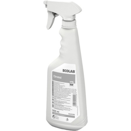 Ecolab Nettoyant en acier inoxydable Chromol 6 pièces