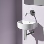 Lavabo à main LAUFEN Val 40 x 42,5 cm sans trou de robinet, avec trop-plein