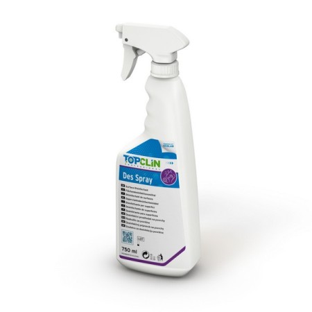 Detergente e disinfettante in spray TOPCLIN 6 bottiglie