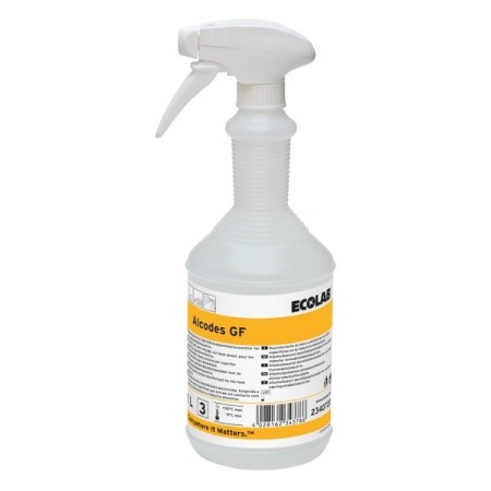 Ecolab ALCODES GF Disinfettante per superfici a base di etanolo 12 bottiglie