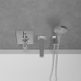 Villeroy & Boch Architectura Square Unterputz-Einhebel-Armatur - technische Ansicht