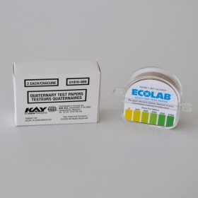 Ecolab Quat Test Strips Quat-Teststreifen 2 Stück