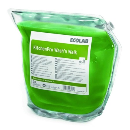 Detergente per pavimenti KitchenPro Wash'n Walk 2 pezzi