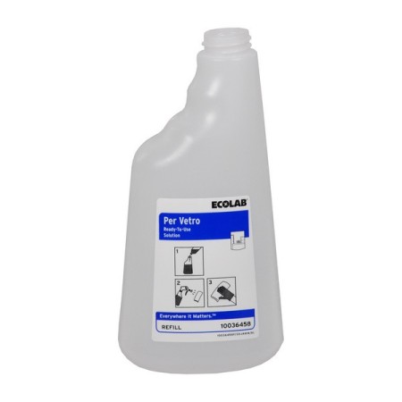 Ecolab Per Vetro Nachfüllflasche leer 6 Flaschen