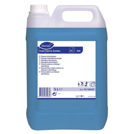 Detergente disinfettante TASKI Sprint Antibac E2b, 2 pezzi