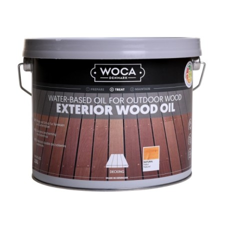 Woca Olio Esterno Teak per pavimenti in legno 1 secchio
