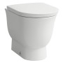 LAUFEN The New Classic WC sur pied sans bride, à chasse d'eau en profondeur