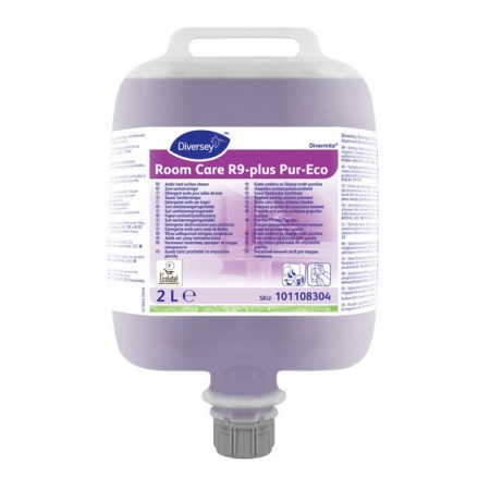 Room Care Nettoyant sanitaire RoomCare R9-plus Pur-Eco, 2 bouteilles