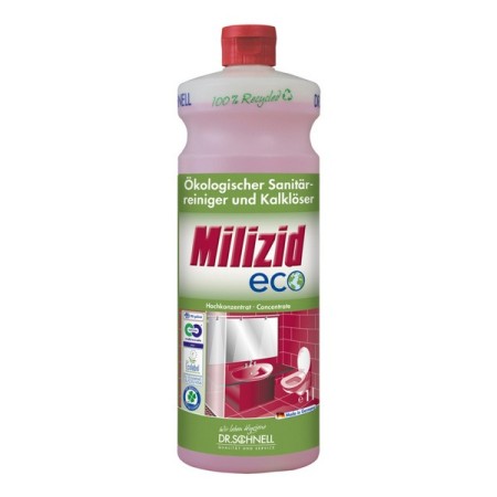MILIZID ECO ökologischer Sanitärreiniger und Kalklöser 12 Flaschen