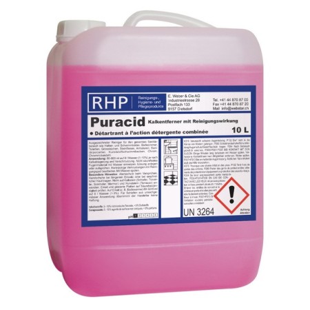 Décapant de calcaire RHP Puracid 1 Bidon
