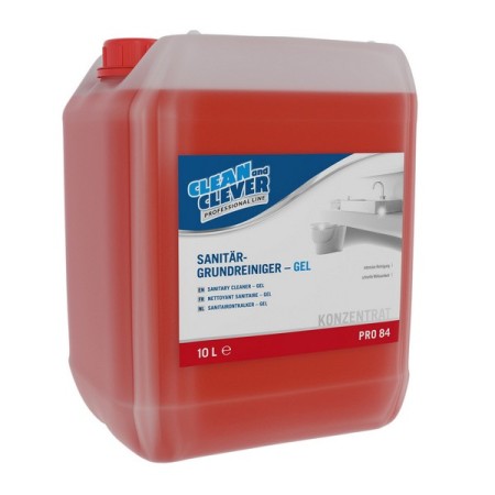 Nettoyant pour sanitaires en gel PRO 84 CLEAN and CLEVER 1 Bidon