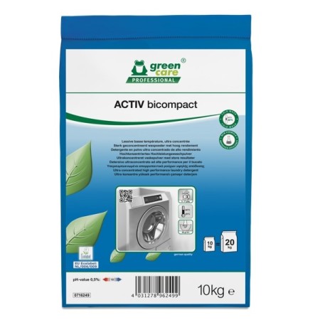 Tana Detersivo in polvere ACTIV bicompact per biancheria bianca e colorata 1 sacco