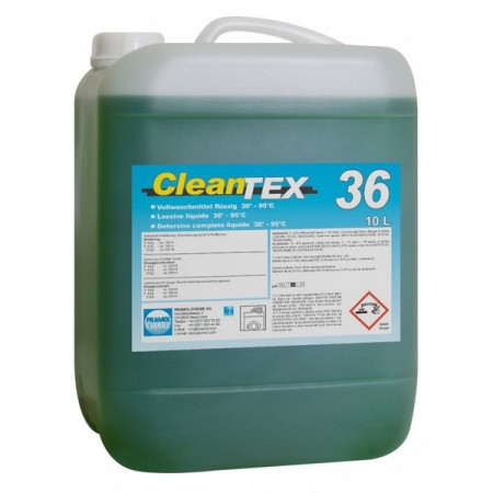 Webstar Détergent textile CleanTEX 36 1 bidon